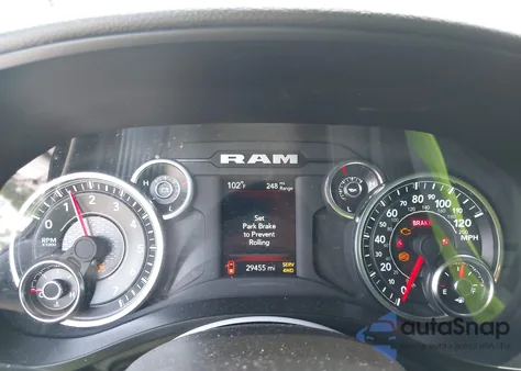 2023 Ram 1500 Big Horn 4X4 5'7 Box из США, поврежденный, VIN 1C6SRFFT7PN696492